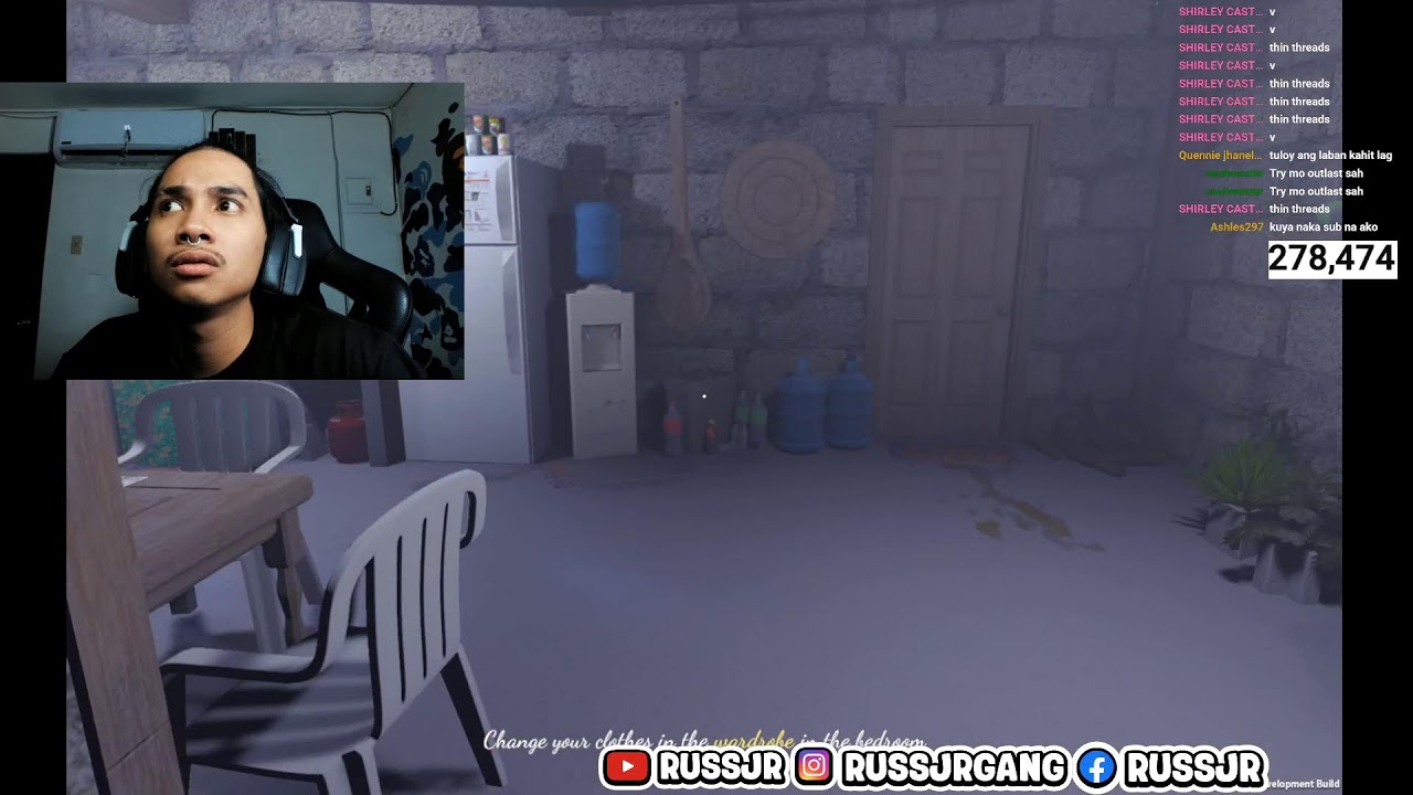 RUSSJR LIVE // IM BACK HORROR GAMES