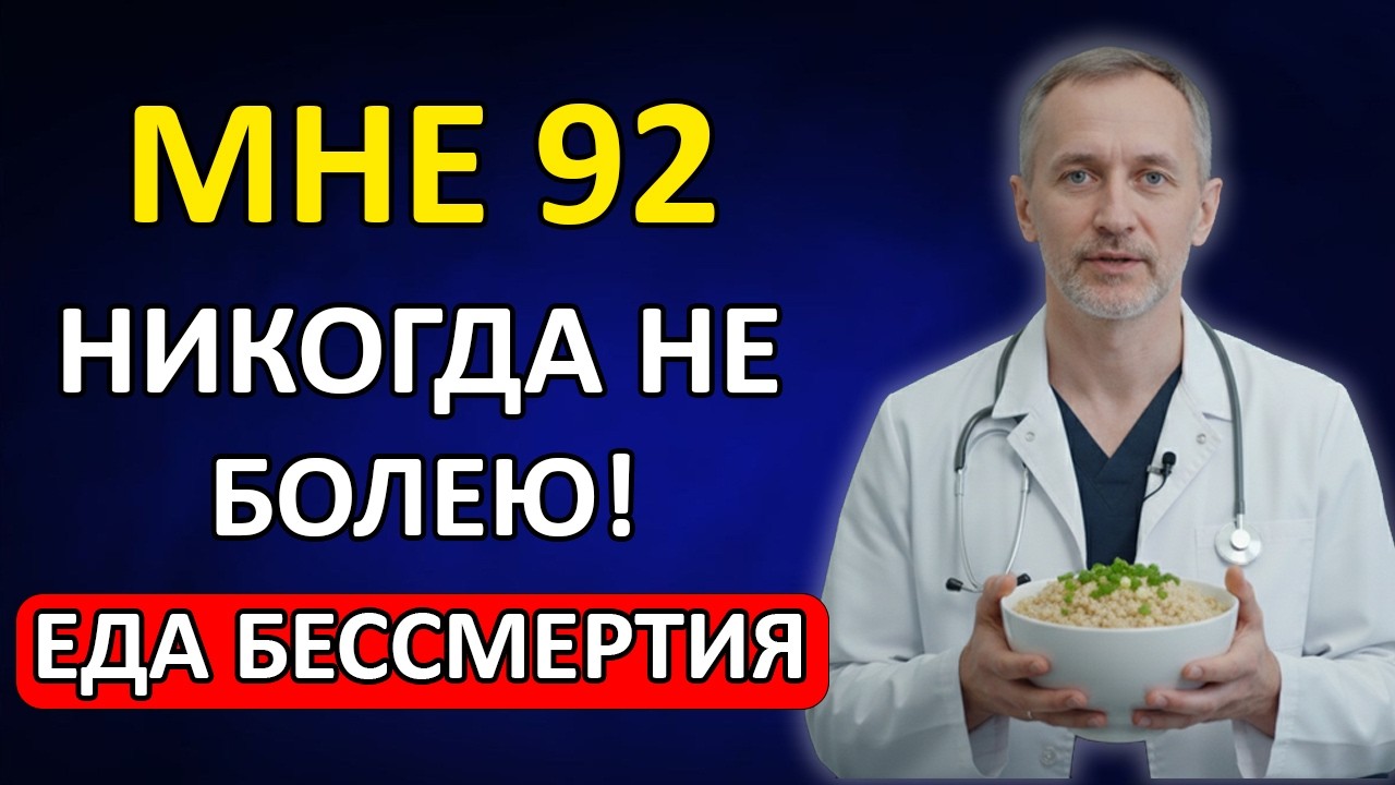 Врач удивился моим анализам в 93: 5 продуктов, которые ДЕЙСТВИТЕЛЬНО защищают здоровье после 60