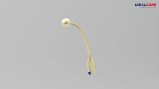 3 Way Standard Foley Catheter Silicone Coated, Sterile