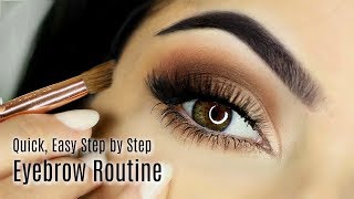 Beginners Eye Brow Makeup Tutorial | Parts of the Eye Brow | How To Fill In Eye Brow
