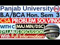 Problem Solving with C | BA Sem 3 CSA Programming | Programming in C BA Sem 3 | CSA Sem 3