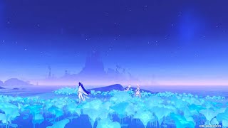Tracing the Footsteps of the Past Cutscene HD | Song of the Welkin Moon Quest (JP)