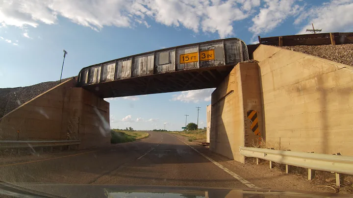 Driving through Swink, Colorado