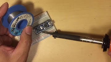 Arduino NANO(互換品)にピンヘッダをはんだ付けする