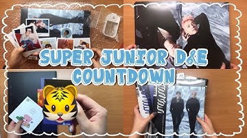 UNBOXING | SUPER JUNIOR D&E 1st Album Countdown ⏳(3 ver.)