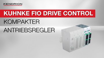 Kompakter Antriebsregler: Das dezentrale EtherCAT I/O-Modul „Kuhnke FIO Drive Control“