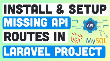Install API Routes In Laravel Project | Urdu / Hindi
