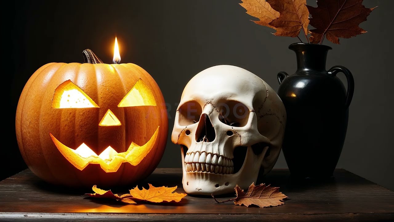 Skull Frame TV Art 💀 Vintage Dark Academia Wall Art Skeleton Bones Haunted Gothic Printables