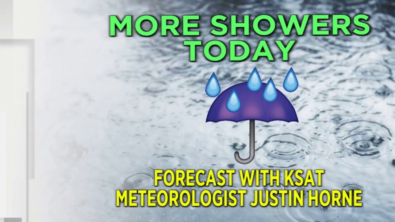 Showers return to the forecast today. - YouTube