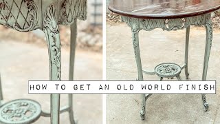 Creating an Old-World Finish - Look at all that Detail - Distressed -Thrifted Find gets a Makeover by Sonnet's Garden Blooms 6,199 views 2 months ago 13 minutes, 33 seconds