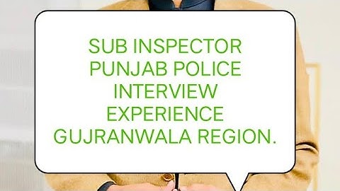 #subinspector #punjabpolice #gujranwala #interview #experience .Hamza Gujjar#ppsc #fpsc.W.Jahanzaib