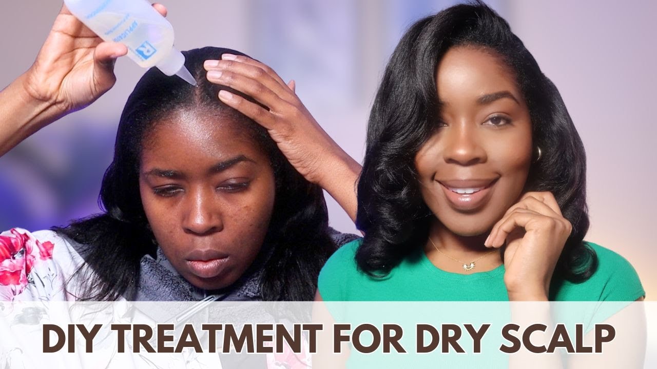 Моя идеальная смесь масел для сухой кожи головы | Горячее масло для выпрямления волос