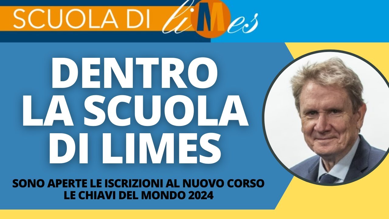 Dentro la Scuola di Limes Aperte le iscrizioni al nuovo corso "Le
