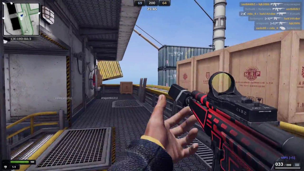 ZULA GEMİ HARİTASI +5 MP5 İLE OYNADIK EFSANE BİR SİLAH