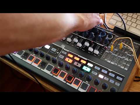 Arturia MiniBrute 2S jam [with Roland TR8 + Elektron Analog 4 back-up]