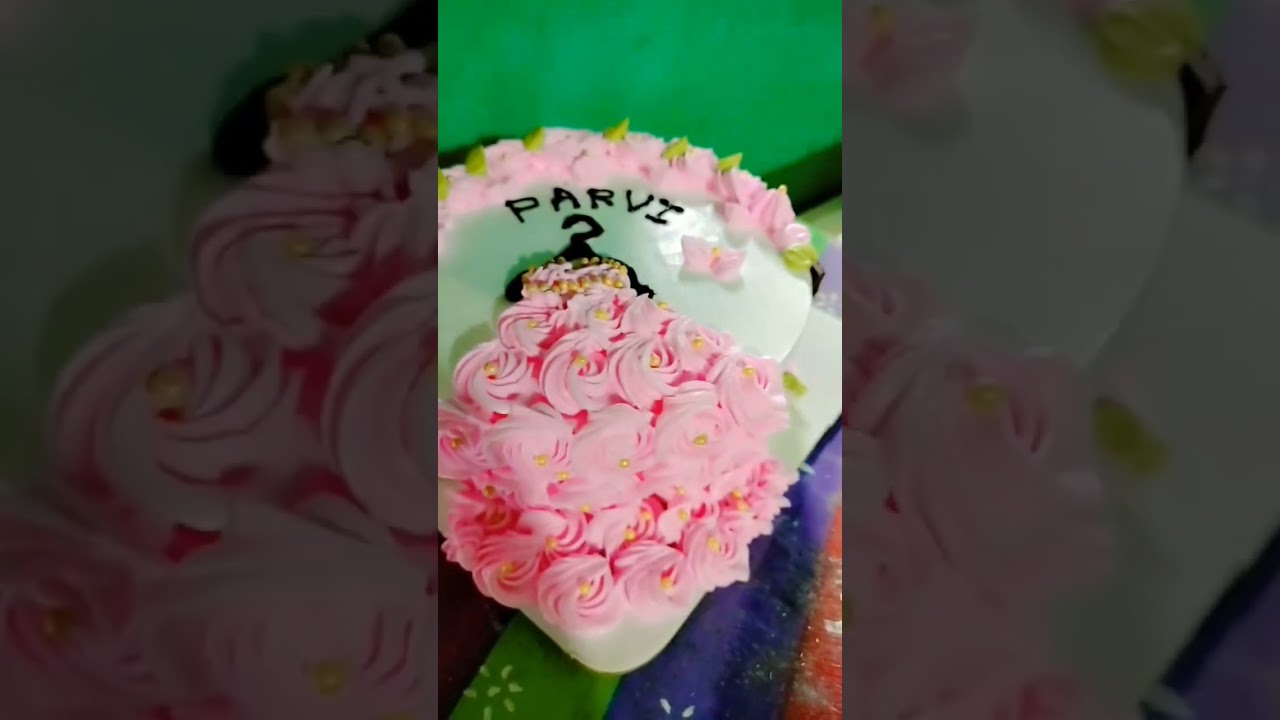 Dress design cake