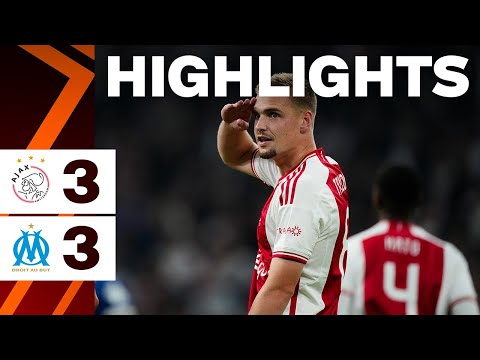 First game of the group stage! 📊 | Highlights Ajax - Olympique Marseille | UEFA Europa League