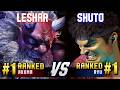 SF6 ▰ LESHAR (#1 Ranked Akuma) vs SHUTO (#1 Ranked Ryu) ▰ High Level Gameplay