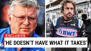 Otmar Szafnauer SHARED His Thoughts On Alonso's Departure From Alpine..