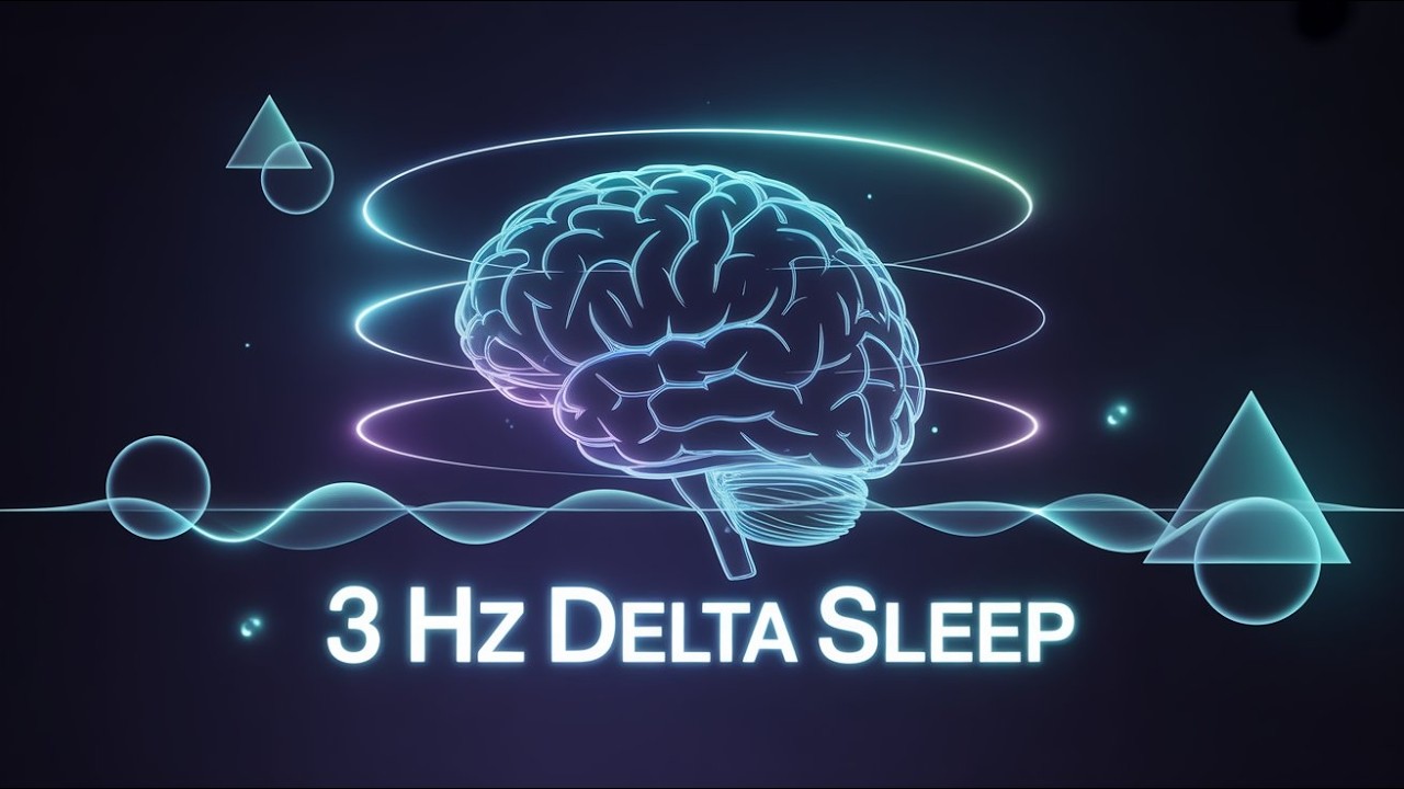 3 Hz Delta Waves • Deep Healing Sleep • Binaural Beats - YouTube
