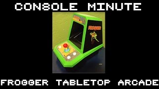 Console Minute - Frogger Tabletop Arcade
