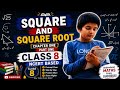 Introduction - Squares &amp; Square roots Ch - 1 NCERT Class 8 Math solution 