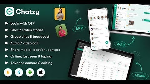 Chatzy v1.0.14 - Whatsap Clone Chat & Call App