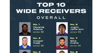 Madden 23 WR/TE ratings: how do they look?