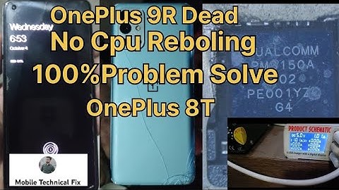 OnePlus 9R Dead Solution || OnePlus 8T Dead problem solve 💯% @Moblie Technical Fix