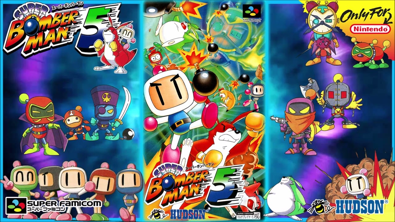 Super Bomberman 5 -18- Train Tower (SNES/SFC) - OST