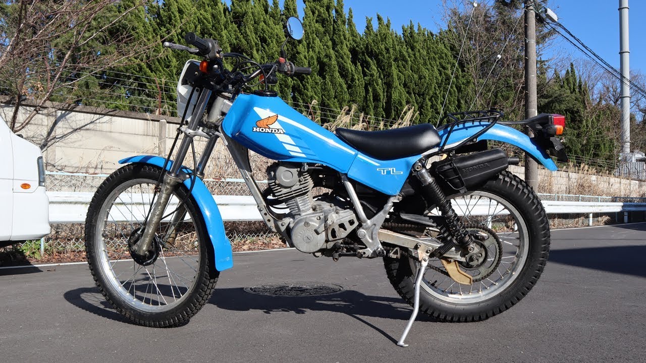 HONDA TL125 1983年式 - YouTube