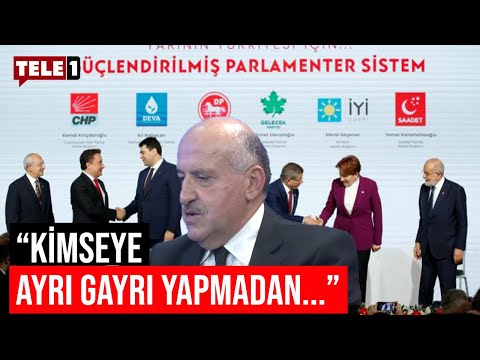 Nazif Okumuş: Altılı masa çok samimi birleşti