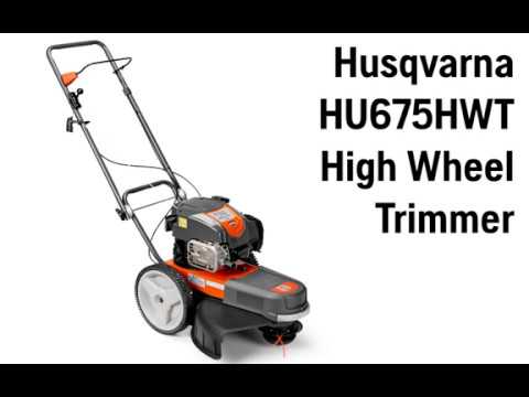 husqvarna wheeled string trimmer