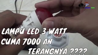 Cereatip bikin lampu motor dari lampu LED rongsok