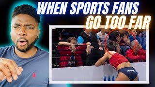 🇬🇧BRIT Reacts To WHEN SPORTS FANS GO TOO FAR!