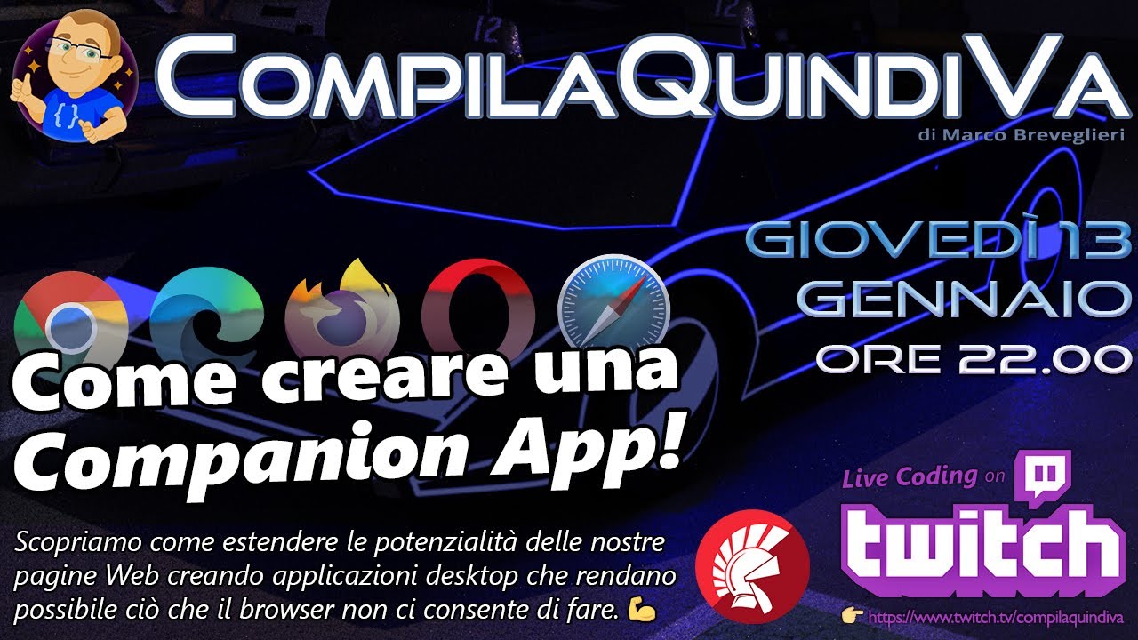 Live Coding - Estendiamo le applicazioni Web con una Companion App