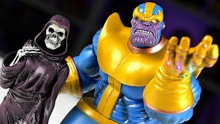 Фигурки ТАНОСА и СМЕРТИ от Marvel Select!