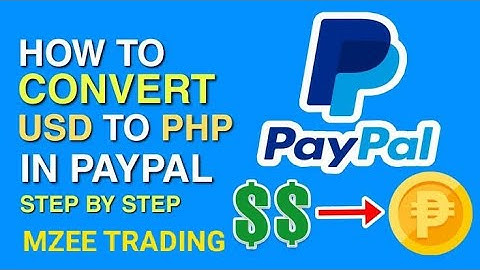 How to convert USD into PHP in PayPal using mobile phones Step by Step Process!
