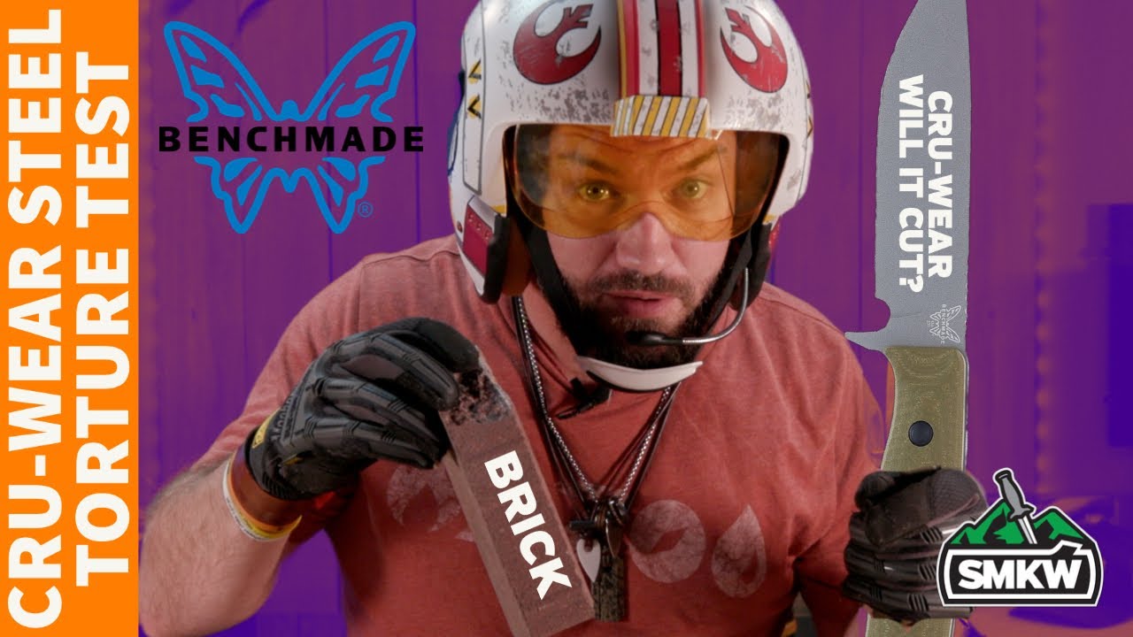 Сталь для лезвий CRU-WEAR | Будет ли резать? | Benchmade Anonymus