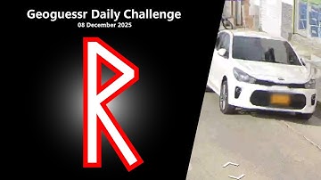 Geoguessr Daily Challenge - 08 December 2025