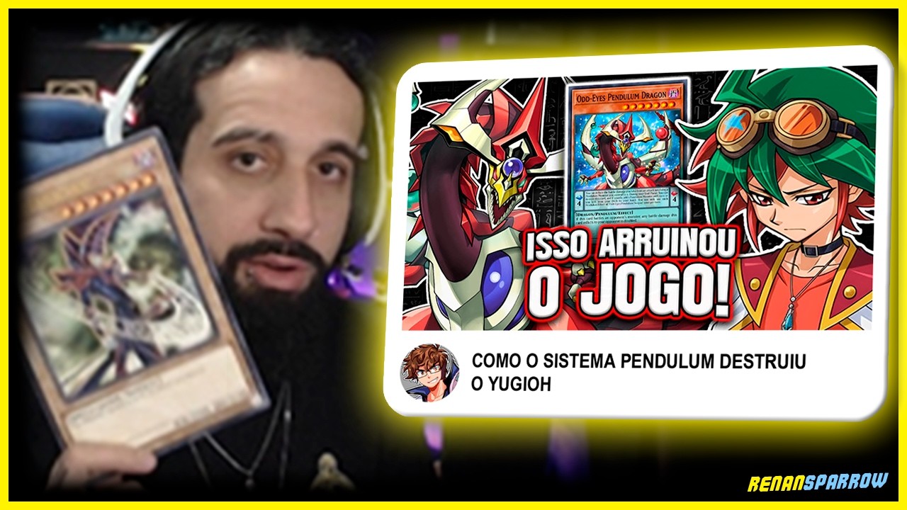 Como o Sistema PENDULUM DESTRUIU o YUGIOH // React @LiraYGOOficial