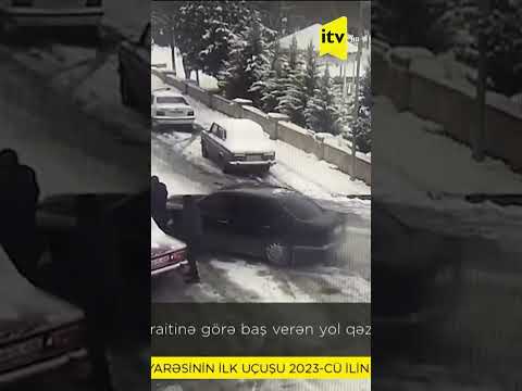 Buzlu yollarda yol qəzaları