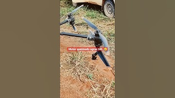 Agras t40 motor queimado- burned engine 😥