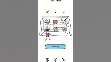 brain out level 153// goal 3 times!  🥅