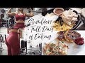 SHOULDER WORKOUT + healthy take-out food FULL DAY OF EATING | toronto vlog