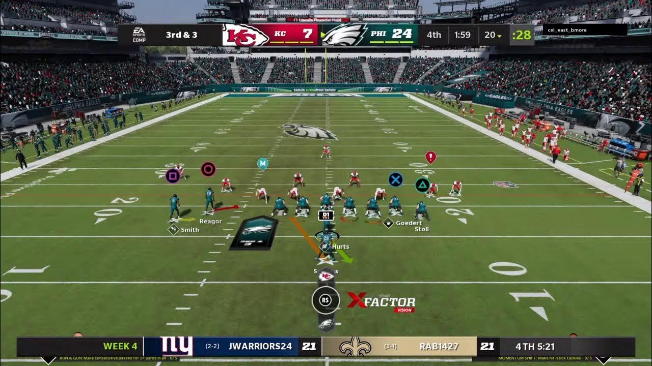Online franchise...Eagles vs Chiefs YouTube