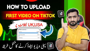 Secret Method | How to Upload First Video On Tiktok in 2025 | How to Get More Views on UK USA Tikotk