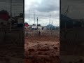 Поселок в Казахстане из окна поезда Атырау Актобе Village in Kazakhstan from Atyrau Aktobe train