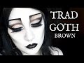 Traditional Goth Makeup - Brown | Black Friday