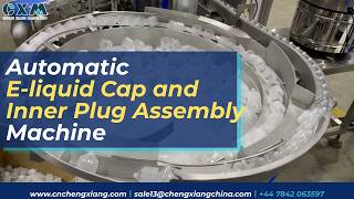 E-liquid Cap Assembly Machine | Vape Cap Manufacturing Machine
